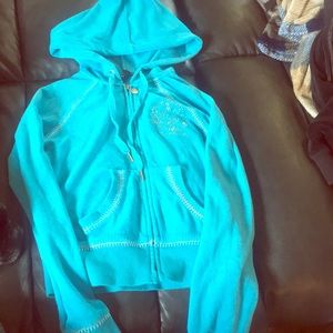 Bebe blue hoodie